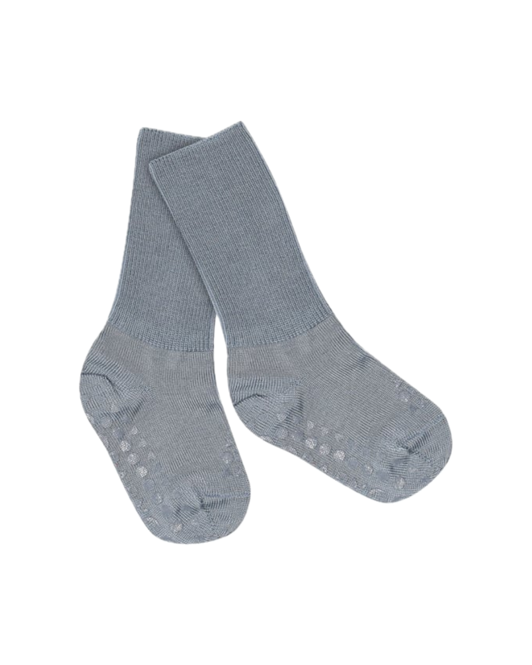 Non-slip grip socks - merino wool